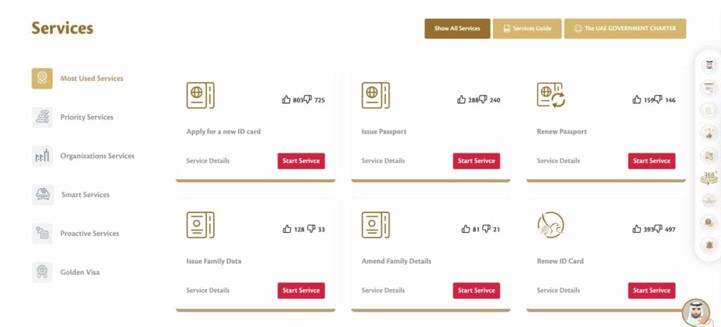 ICP-Smart-Services dashboard