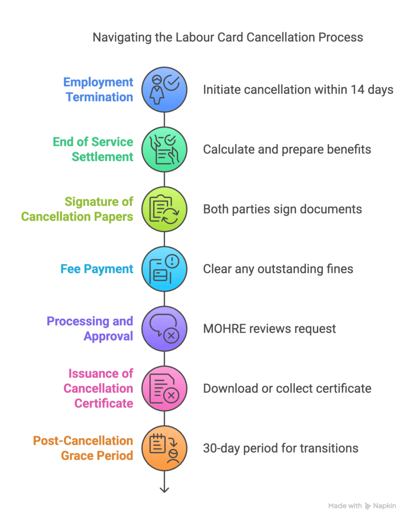Process of Labour Card Cancellation Navigating the Labour Card Cancellation Process