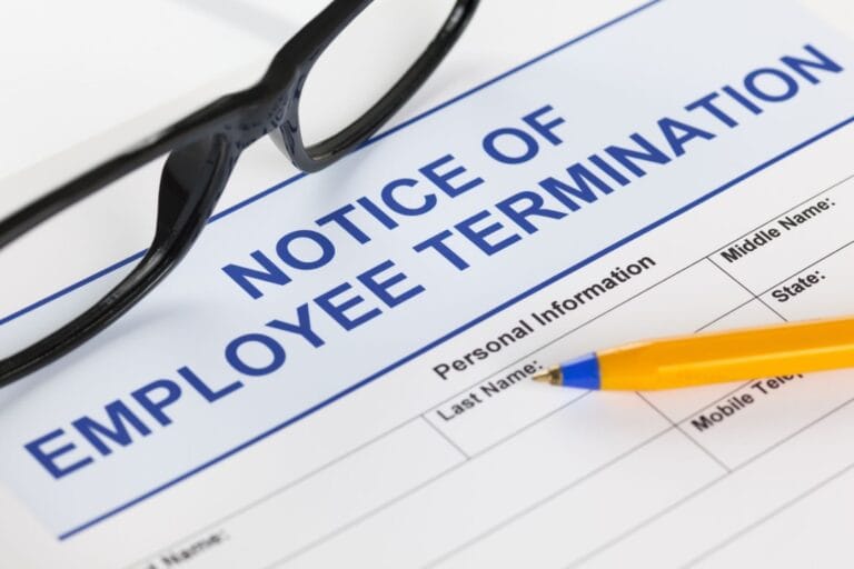 TERMINATION OF EMPLOYMENT