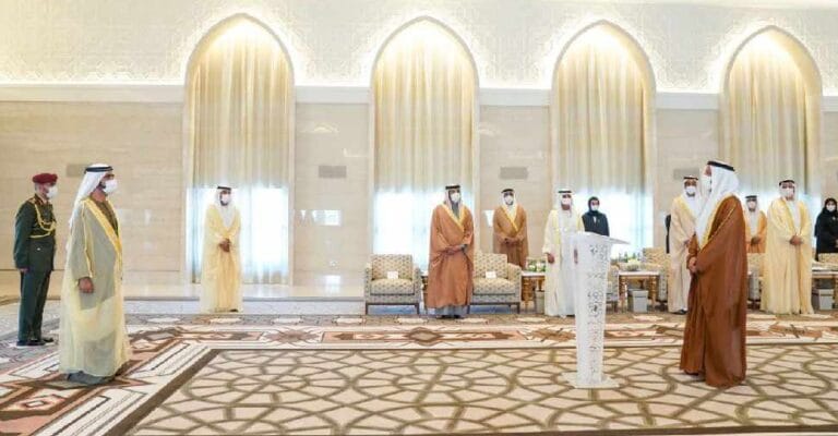 Israeli Ambassador Yossi Shelley speaking at official event before UAE controversy