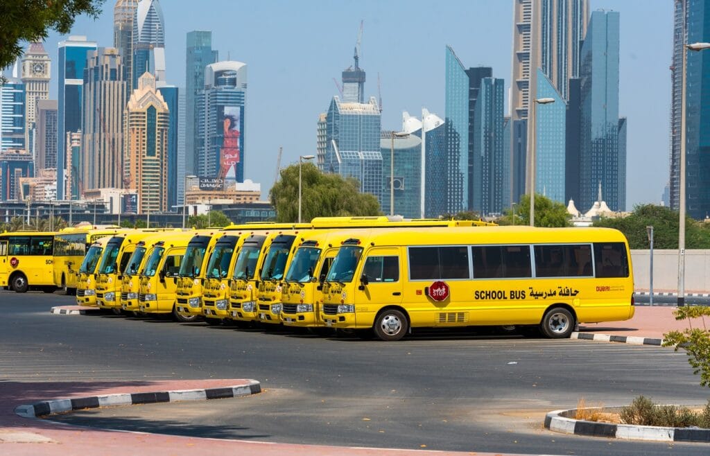 Dubai international school students celebrating last day before winter holidays 2025-26 calendar announced by KHDA