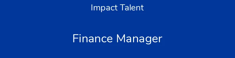 Finance Manager job opening at Ecoval Dubai