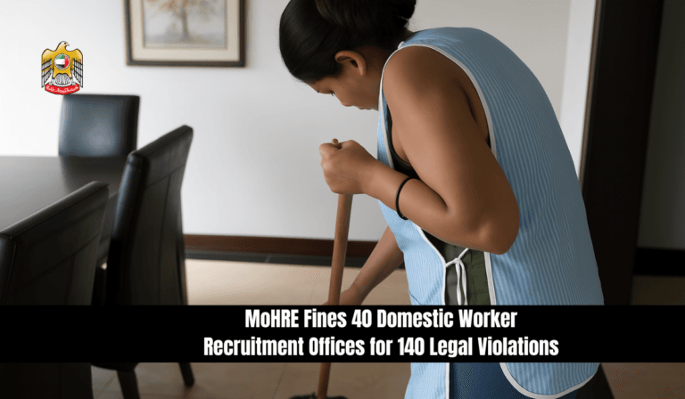 MoHRE Revokes License of ‘Oud Al Reem’ Recruitment Agency in Ajman Over Violations