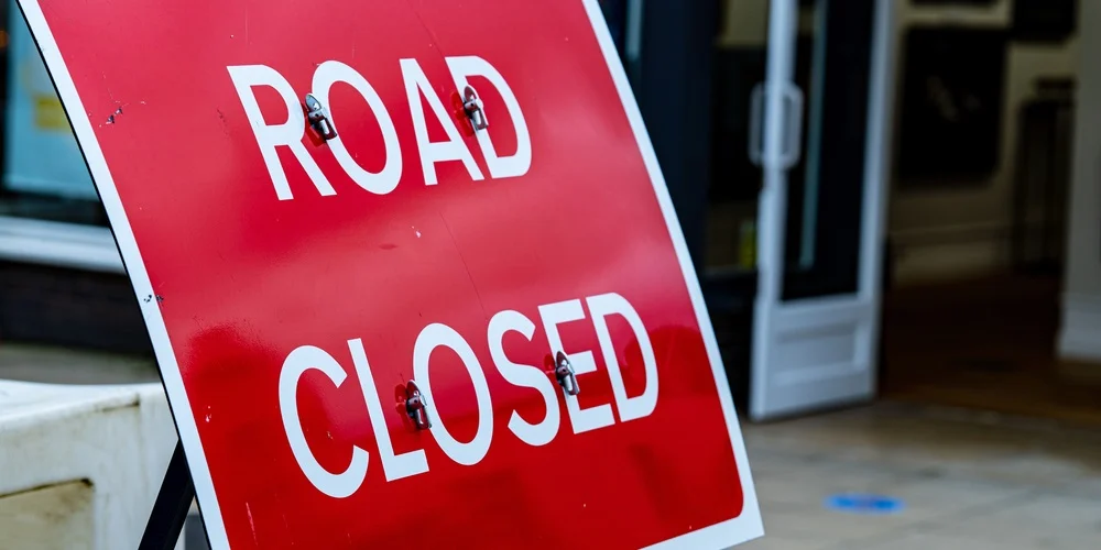 Roads are closed during RAK NYE 2026 celebration