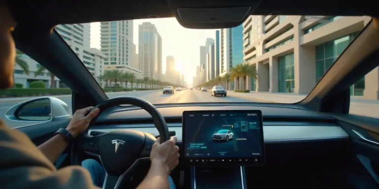 Tesla Full Self-Driving in UAE