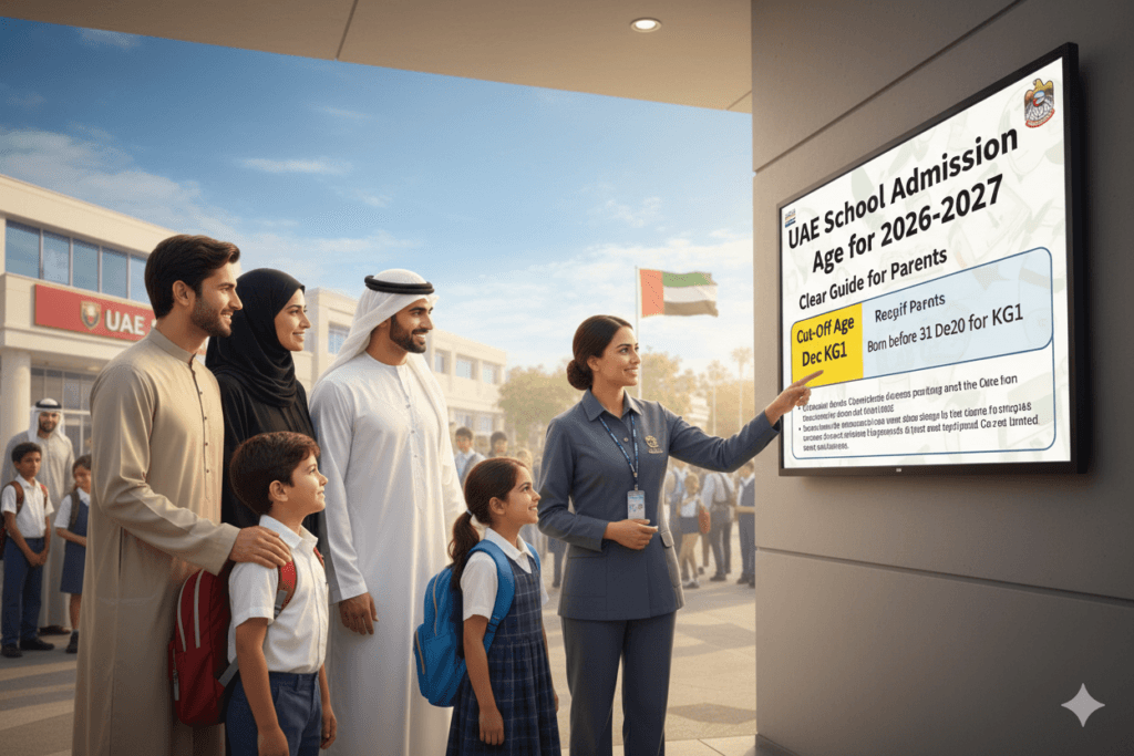 UAE school admission process