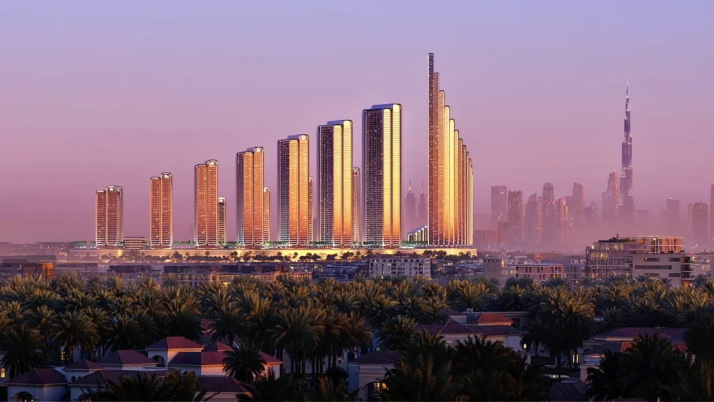 Mercedes-Benz City Dubai visualisation of the world’s first Mercedes-Benz branded urban master community