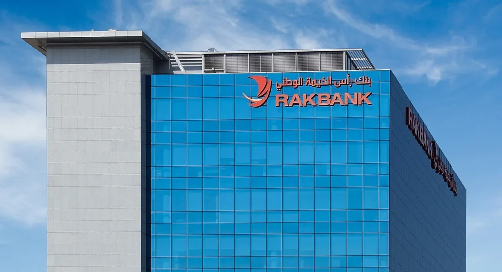Central Bank of the UAE headquarters approving the RAKBank dirham stablecoin