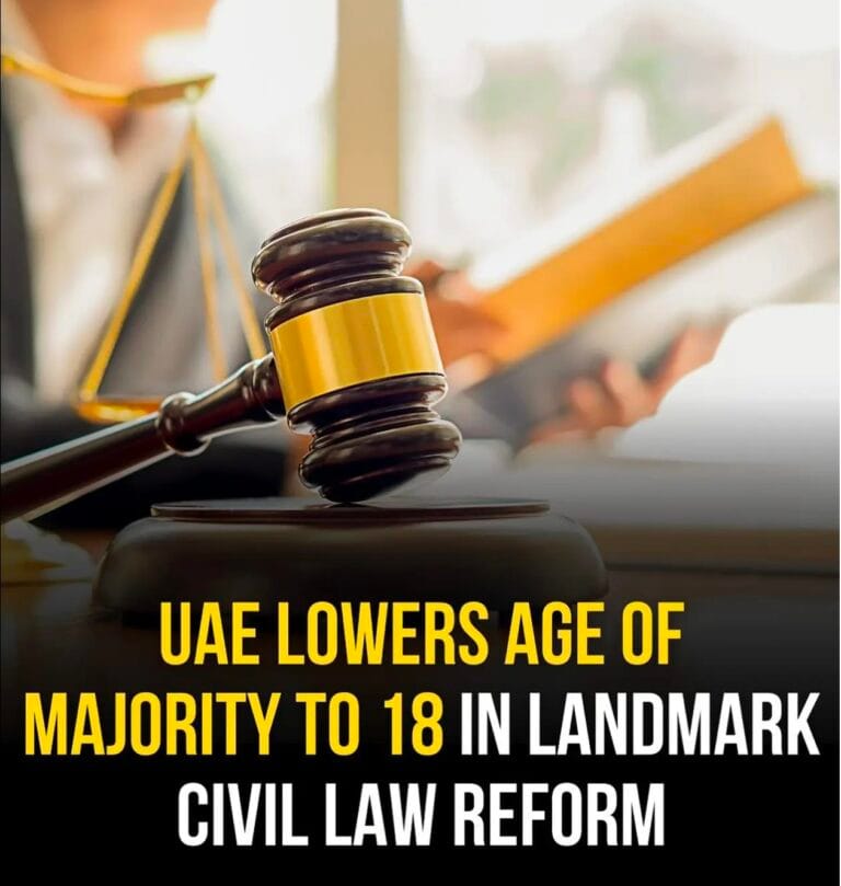 UAE Sets Age of Majority at 18 Under New Civil Law Reform