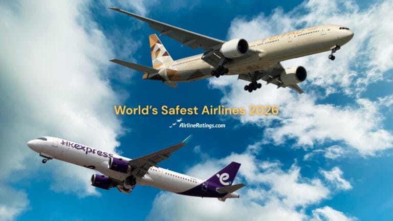 Etihad Airways aircraft featured in World's Safest Airlines 2026 rankings