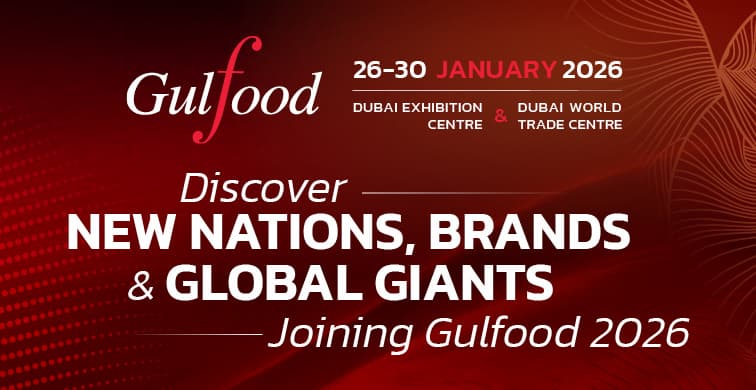 Gulfood 2026 exhibition halls at Dubai World Trade Centre