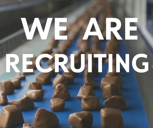 Chocolate factory hiring in Dubai for warehouse, packing, sales, driving, and support staff roles.