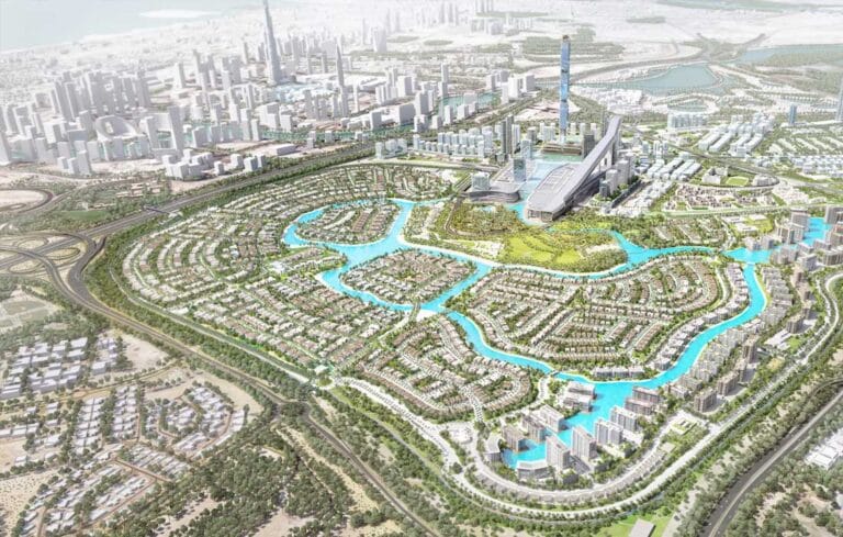 Dubai sponge city model smart drainage and green infrastructure design