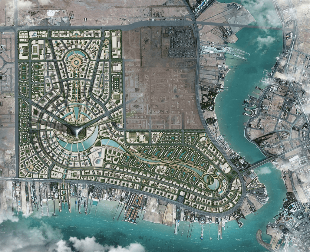 Construction progress behind Burj Khalifa losing its crown narrative