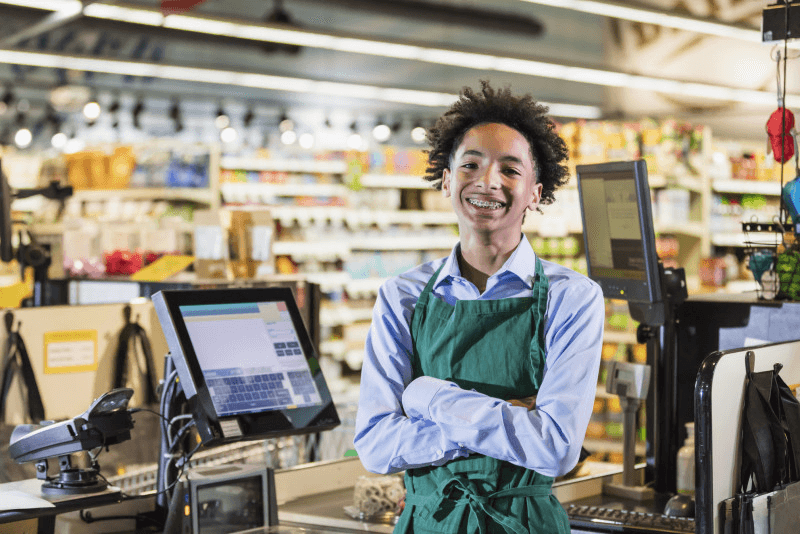 Teenagers summer jobs UAE working hours limit illustration