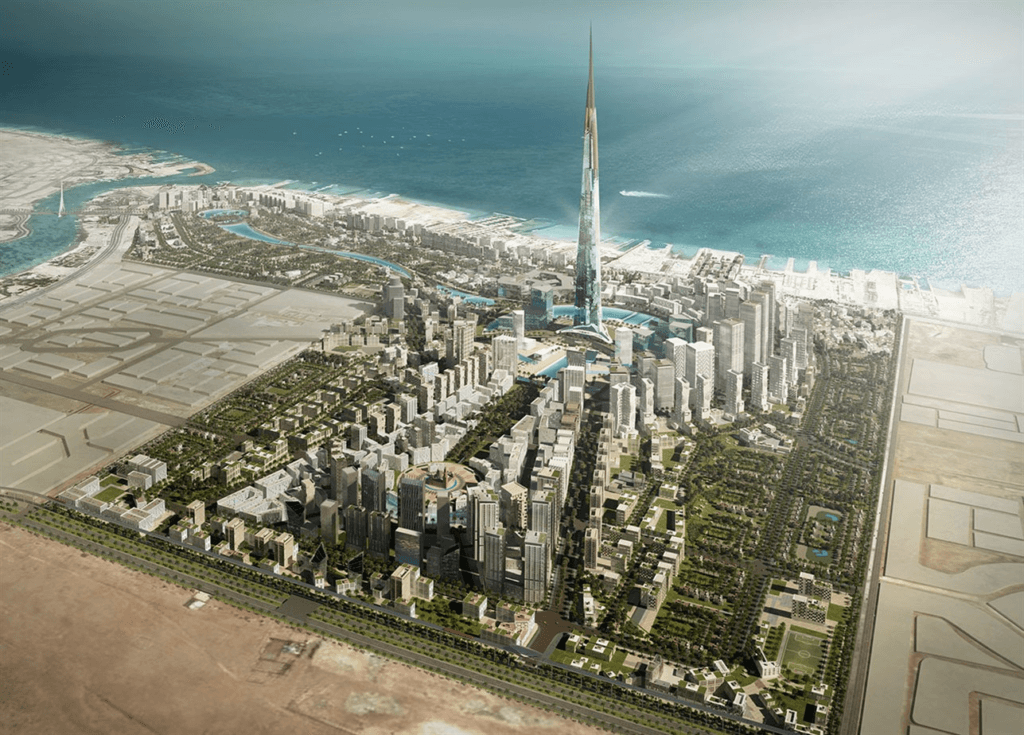 Burj Khalifa losing its crown as Jeddah Tower rises in Saudi Arabia