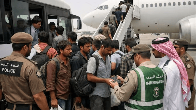 Saudi apprehends 19,101 illegal residents with mass deportations underway