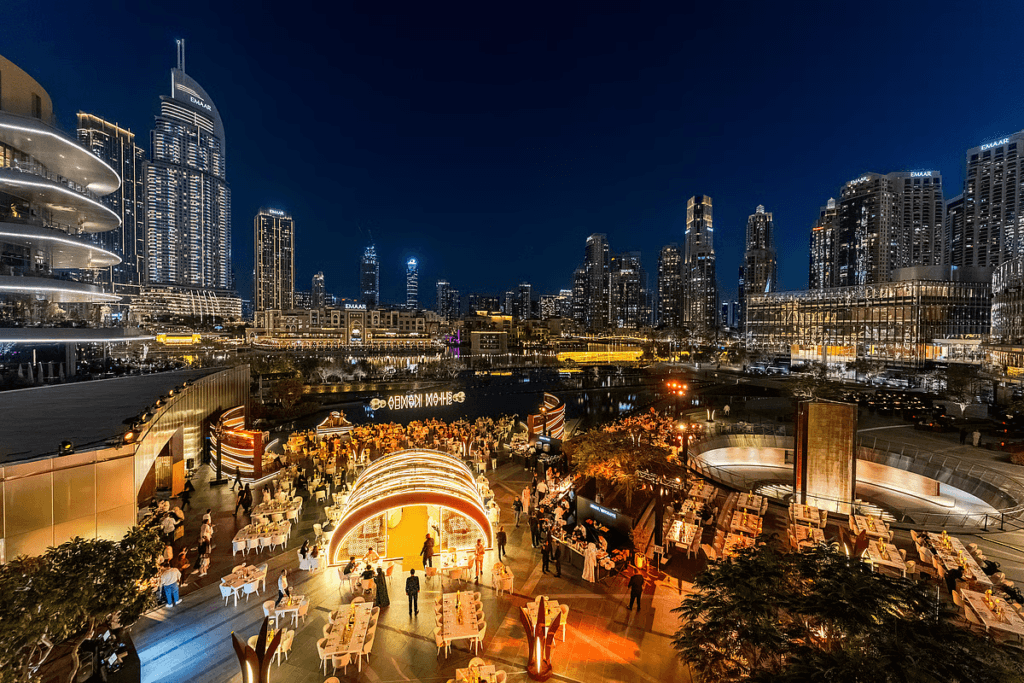 Best Iftars in Dubai and Abu Dhabi at Armani Pavilion luxury Ramadan buffet