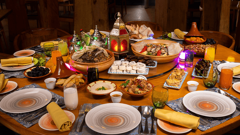 Best Iftars in Dubai and Abu Dhabi at Anise with live cooking stations and Creek views