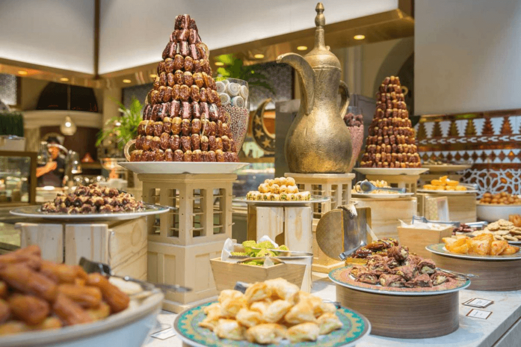 Best Iftars in Dubai and Abu Dhabi at Hanaaya waterfront Ramadan buffet