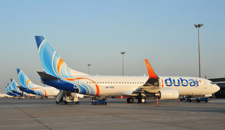 flydubai cancels flights to Iran and Israel at Dubai International Airport terminal