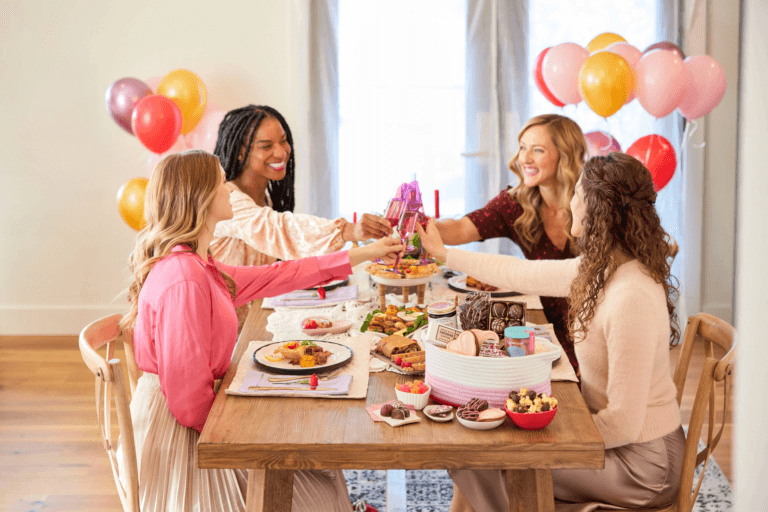 Galentine’s Day Dubai girls brunch at luxury restaurant