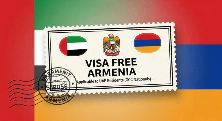 Armenia visa exemption for UAE residents travel update graphic