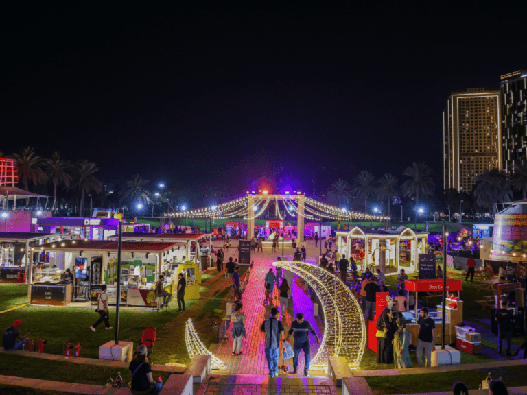 Ramadan Fireworks Dubai 2026 during Global Village celebration
