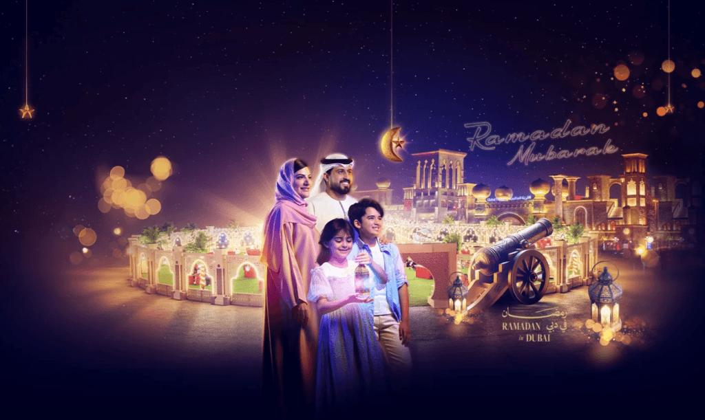 Ramadan Fireworks Dubai 2026 during Global Village celebration