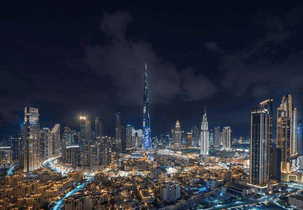 Dubai tourism 2025 aerial view highlighting record-breaking growth