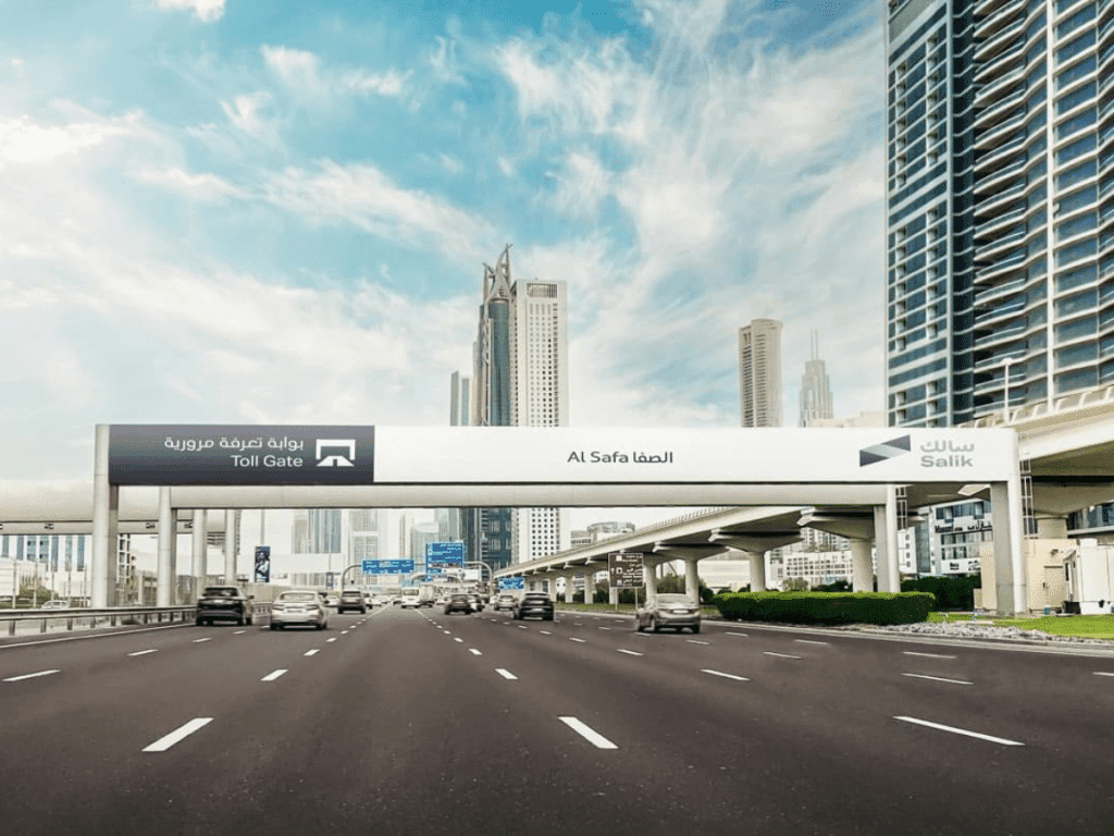 Dubai highway traffic under revised Salik Ramadan toll fees system