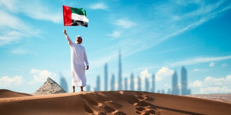 UAE public satisfaction global ranking highlighted in international survey graphic