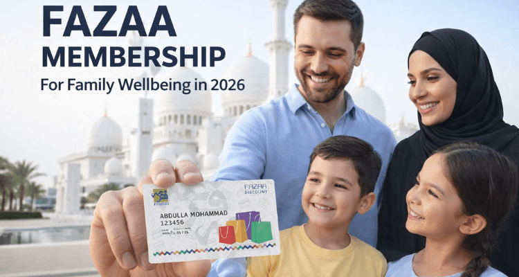 Documents required for free Fazaa membership UAE 2026 UAE families