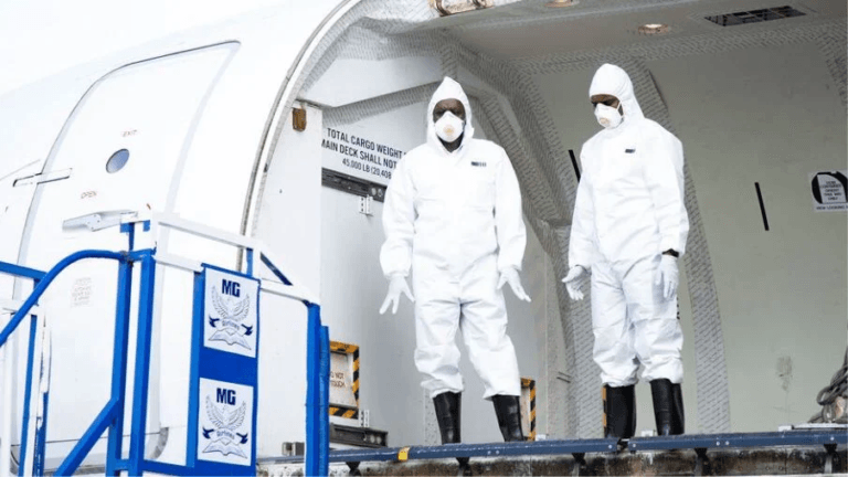 UAE Ministry of Health and Prevention Ebola travel advisory announcement for residents