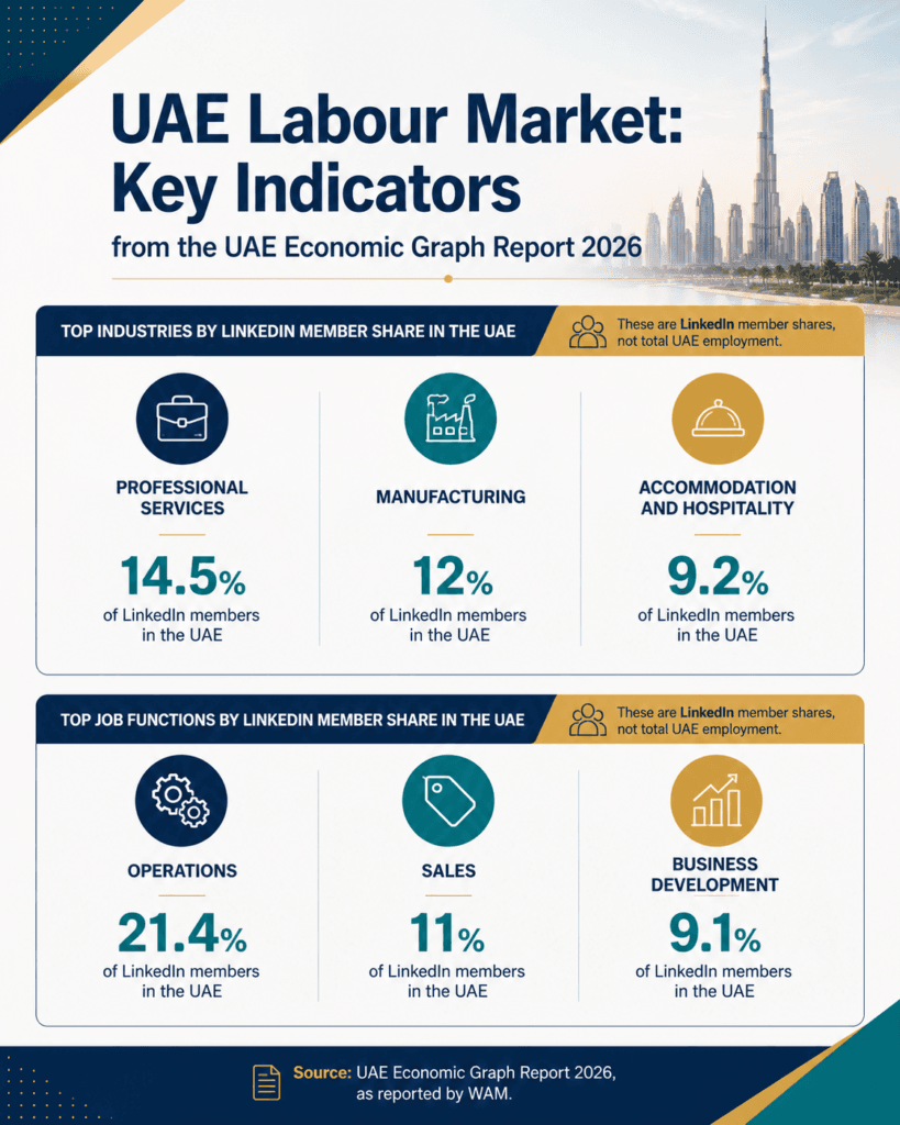 Infographic: UAE labour-market overview